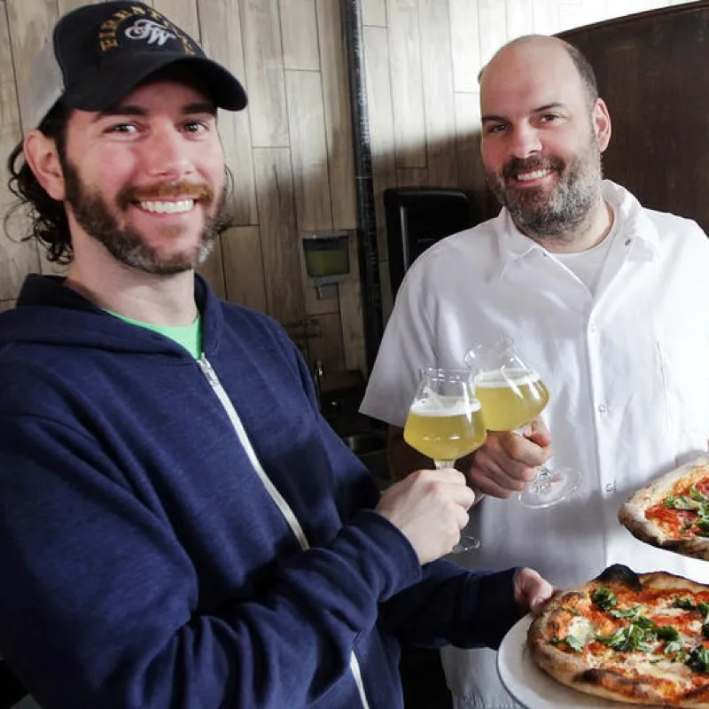Brewer's Fork pizza